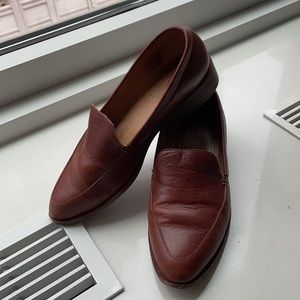 Madewell Frances Loafer in Burnished Mahogany